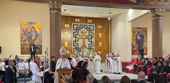 New Chaldean patriarch urges faith, Chaldean identity