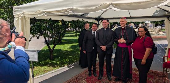 ‘A bit surreal’: American pilgrims join new archbishops in Rome for pallium Mass