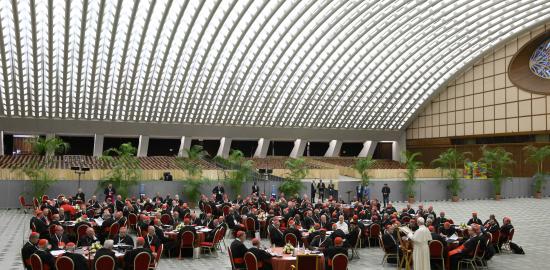 Cardinals confront a ‘wounded world’ at opening of synodal consistory