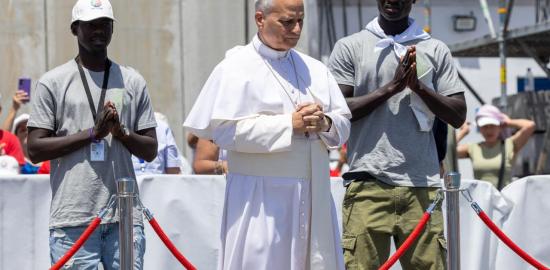 Pope Leo: Child migrants are too easily ignored by society