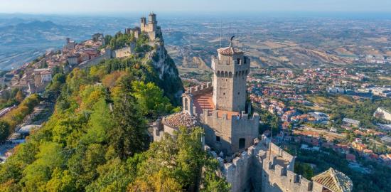 Why is the pope heading to San Marino?