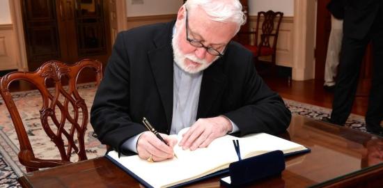 What awaits Archbishop Gallagher in Russia?